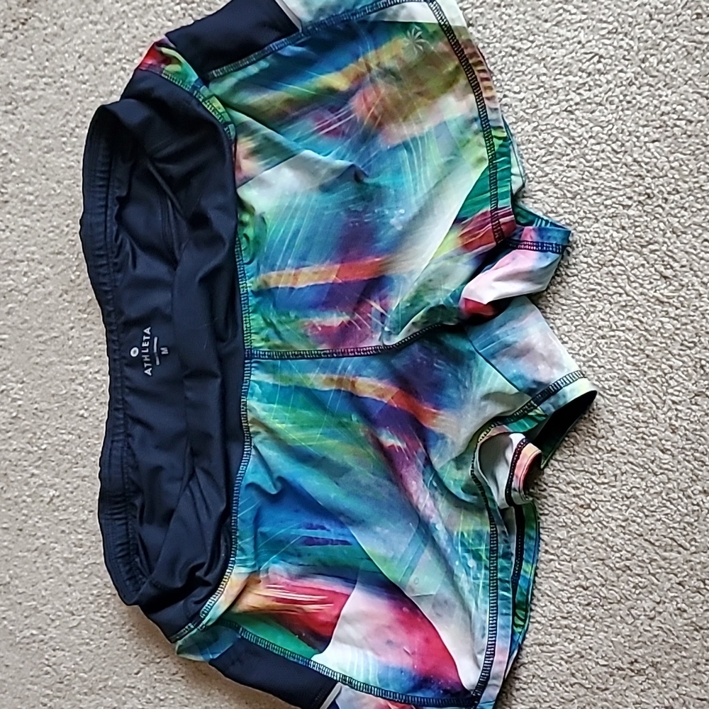 Athleta running shorts